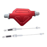 Maxbell Motorcycle Clutch Lever DIY Easy Installation Decorative Clutch Cable System Red
