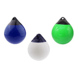 Maxbell Round Boat Fender Buoy Ball for Lake Multipurpose Anti Scratch 11.8x13.8inch Blue