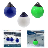 Maxbell Round Boat Fender Buoy Ball for Lake Multipurpose Anti Scratch 11.8x13.8inch Blue