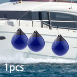Maxbell Round Boat Fender Buoy Ball for Lake Multipurpose Anti Scratch 11.8x13.8inch Blue