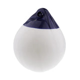 Maxbell Round Boat Fender Buoy Ball for Lake Multipurpose Anti Scratch 11.8x13.8inch White