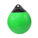 Maxbell Round Boat Fender Buoy Ball for Lake Multipurpose Anti Scratch 11.8x13.8inch Green