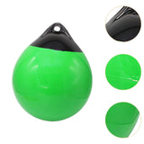 Maxbell Round Boat Fender Buoy Ball for Lake Multipurpose Anti Scratch 11.8x13.8inch Green