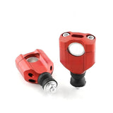 Maxbell Motorcycle Handlebar Risers Easy Installation Accessories Repair Parts Mount Red