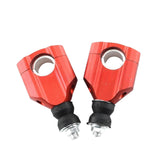 Maxbell Motorcycle Handlebar Risers Easy Installation Accessories Repair Parts Mount Red