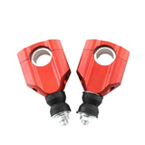 Maxbell Motorcycle Handlebar Risers Easy Installation Accessories Repair Parts Mount Red