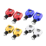 Maxbell Motorcycle Handlebar Risers Easy Installation Accessories Repair Parts Mount Red