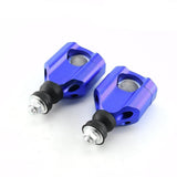 Maxbell Motorcycle Handlebar Risers Easy Installation Accessories Repair Parts Mount Blue