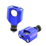 Maxbell Motorcycle Handlebar Risers Easy Installation Accessories Repair Parts Mount Blue