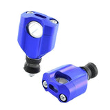 Maxbell Motorcycle Handlebar Risers Easy Installation Accessories Repair Parts Mount Blue