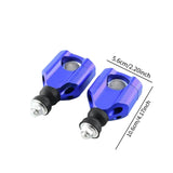 Maxbell Motorcycle Handlebar Risers Easy Installation Accessories Repair Parts Mount Blue