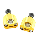 Maxbell Motorcycle Handlebar Risers Easy Installation Accessories Repair Parts Mount Gold