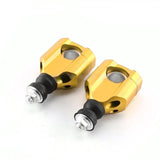 Maxbell Motorcycle Handlebar Risers Easy Installation Accessories Repair Parts Mount Gold