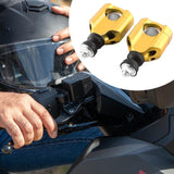Maxbell Motorcycle Handlebar Risers Easy Installation Accessories Repair Parts Mount Gold