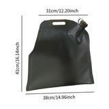 Maxbell Soft Oil Bag Bladder Foldable Sturdy Liquid Storage Long Trip Fuel Container 5L