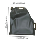 Maxbell Soft Oil Bag Bladder Foldable Sturdy Liquid Storage Long Trip Fuel Container 20L
