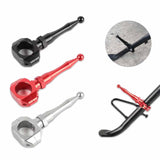 Maxbell Motorcycle Kickstand Easy to Use Universal Kick Stand for Electric Bike Red