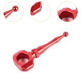 Maxbell Motorcycle Kickstand Easy to Use Universal Kick Stand for Electric Bike Red