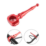 Maxbell Motorcycle Kickstand Easy to Use Universal Kick Stand for Electric Bike Red