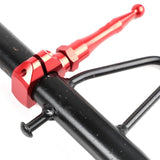 Maxbell Motorcycle Kickstand Easy to Use Universal Kick Stand for Electric Bike Red