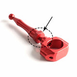 Maxbell Motorcycle Kickstand Easy to Use Universal Kick Stand for Electric Bike Red