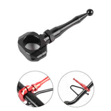 Maxbell Motorcycle Kickstand Easy to Use Universal Kick Stand for Electric Bike Black