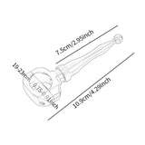 Maxbell Motorcycle Kickstand Easy to Use Universal Kick Stand for Electric Bike Black