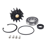 Maxbell Sea   Pump Repair Kit Easy to Install with Bearings and Impeller Replace