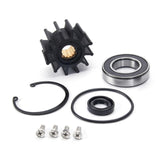 Maxbell Sea   Pump Repair Kit Easy to Install with Bearings and Impeller Replace