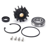 Maxbell Sea   Pump Repair Kit Easy to Install with Bearings and Impeller Replace