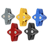 Maxbell Motorcycle Side Stand Foot Enlarger Plate for Yamaha Nmax125 Motorcycle Gray
