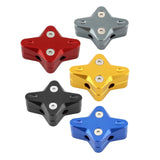 Maxbell Motorcycle Side Stand Foot Enlarger Plate for Yamaha Nmax125 Motorcycle Gray