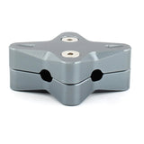 Maxbell Motorcycle Side Stand Foot Enlarger Plate for Yamaha Nmax125 Motorcycle Gray