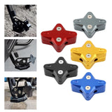 Maxbell Motorcycle Side Stand Foot Enlarger Plate for Yamaha Nmax125 Motorcycle Gray