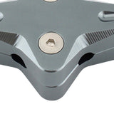 Maxbell Motorcycle Side Stand Foot Enlarger Plate for Yamaha Nmax125 Motorcycle Gray