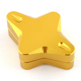 Maxbell Motorcycle Side Stand Foot Enlarger Plate for Yamaha Nmax125 Motorcycle Gold