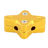 Maxbell Motorcycle Side Stand Foot Enlarger Plate for Yamaha Nmax125 Motorcycle Gold
