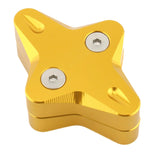 Maxbell Motorcycle Side Stand Foot Enlarger Plate for Yamaha Nmax125 Motorcycle Gold
