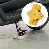 Maxbell Motorcycle Side Stand Foot Enlarger Plate for Yamaha Nmax125 Motorcycle Gold