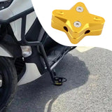 Maxbell Motorcycle Side Stand Foot Enlarger Plate for Yamaha Nmax125 Motorcycle Gold