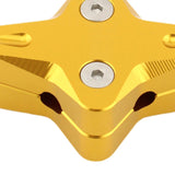 Maxbell Motorcycle Side Stand Foot Enlarger Plate for Yamaha Nmax125 Motorcycle Gold