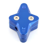 Maxbell Motorcycle Side Stand Foot Enlarger Plate for Yamaha Nmax125 Motorcycle Blue