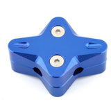 Maxbell Motorcycle Side Stand Foot Enlarger Plate for Yamaha Nmax125 Motorcycle Blue