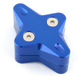 Maxbell Motorcycle Side Stand Foot Enlarger Plate for Yamaha Nmax125 Motorcycle Blue