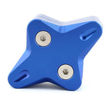 Maxbell Motorcycle Side Stand Foot Enlarger Plate for Yamaha Nmax125 Motorcycle Blue