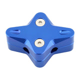 Maxbell Motorcycle Side Stand Foot Enlarger Plate for Yamaha Nmax125 Motorcycle Blue