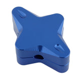 Maxbell Motorcycle Side Stand Foot Enlarger Plate for Yamaha Nmax125 Motorcycle Blue