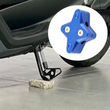 Maxbell Motorcycle Side Stand Foot Enlarger Plate for Yamaha Nmax125 Motorcycle Blue
