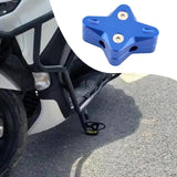Maxbell Motorcycle Side Stand Foot Enlarger Plate for Yamaha Nmax125 Motorcycle Blue