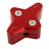 Maxbell Motorcycle Side Stand Foot Enlarger Plate for Yamaha Nmax125 Motorcycle Red